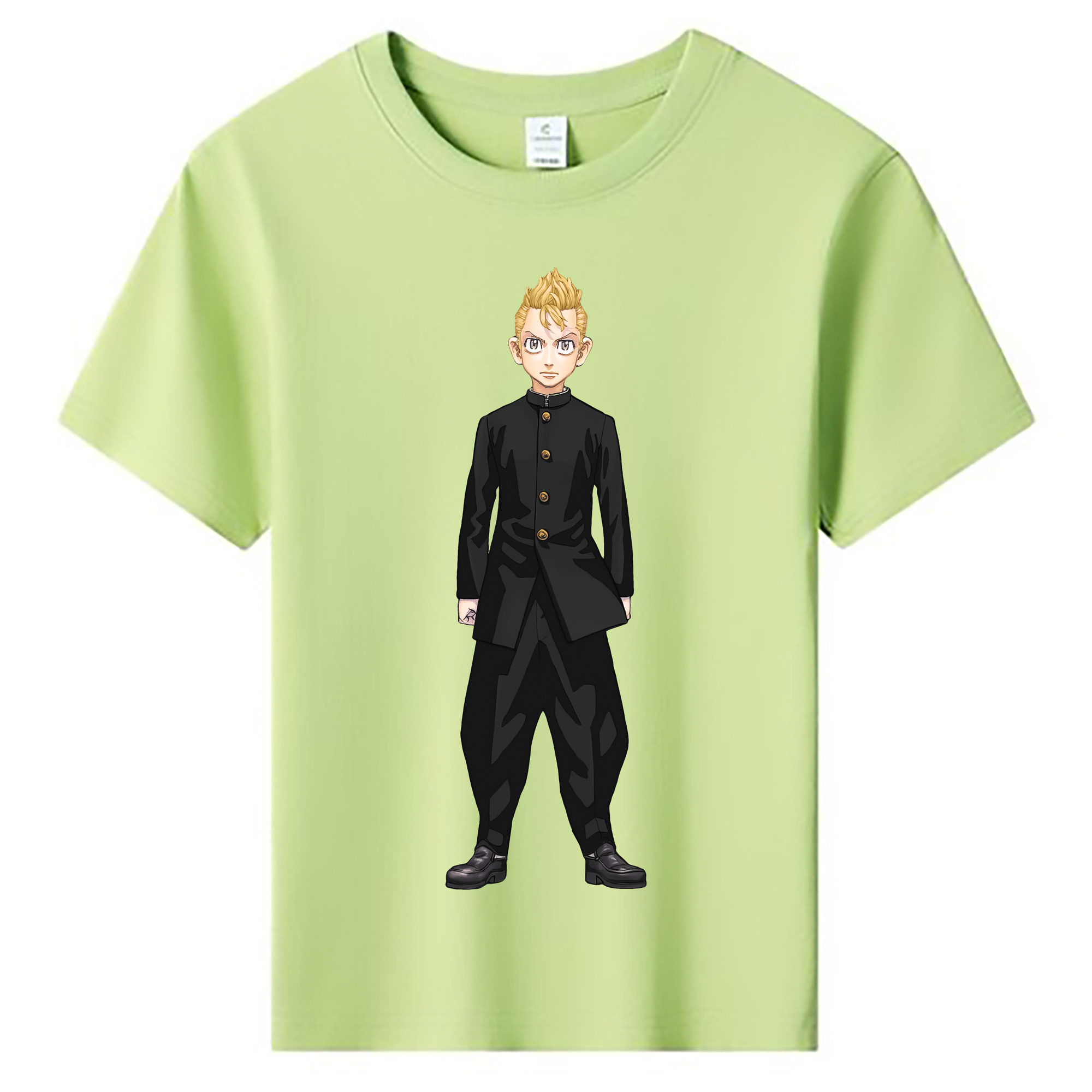 （画像用） 東京リベンジャーズ Tokyo Revengers 綿100％キッズTシャツ（フロントプリント）